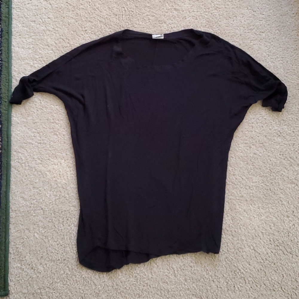 Full Tilt Black Batwing Shirt
